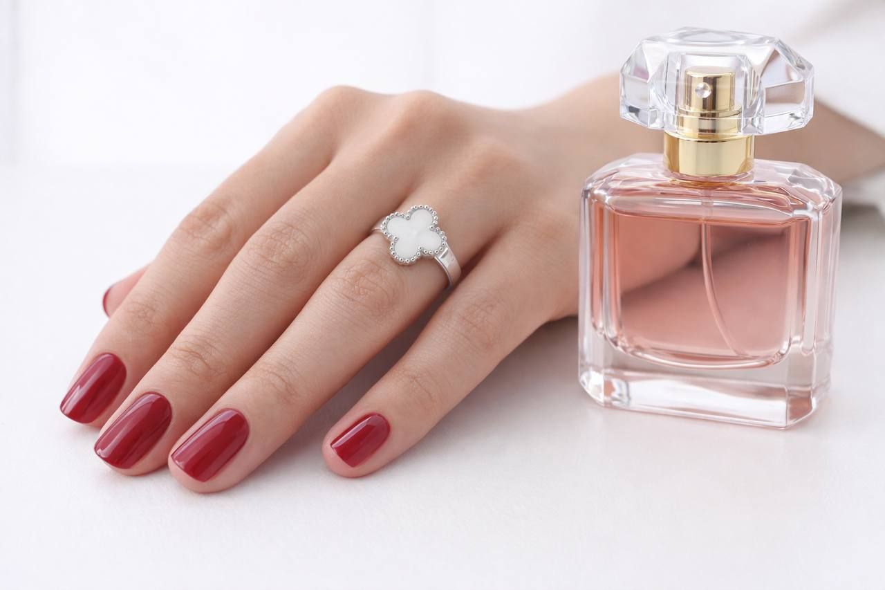 انگشتر زنانه مدل ونکلیف از جنس استیل